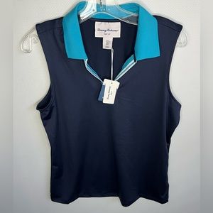 NWT Tommy Bahama golf sleeveless top women’s size L